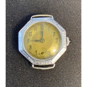 Shrine Watch Co Movement Swiss Six Jewels Vintage Two Adjustment Liberty Case